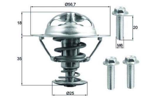 Mahle TX 202 90D Thermostat