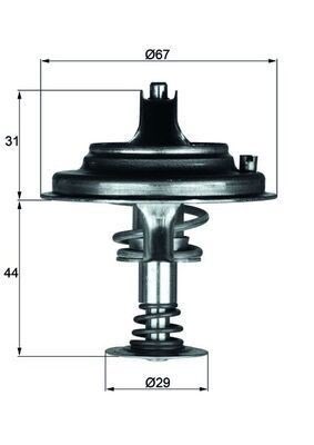 Mahle TX 26 80D1 Thermostat