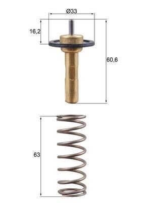 Mahle TX 311 90D Thermostat