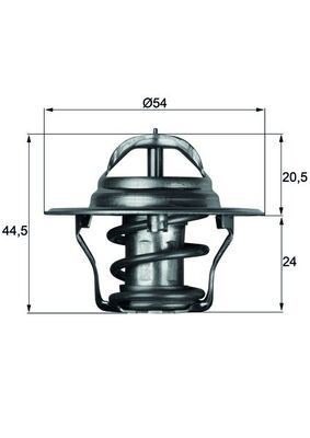 Mahle TX 4 92D Thermostat