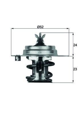 Mahle TX 7 83D Thermostat