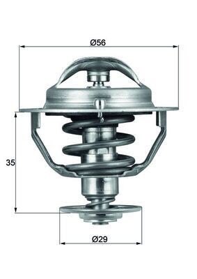 Mahle TX 73 82D Thermostat