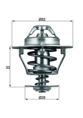 Mahle TX 77 88D Thermostat