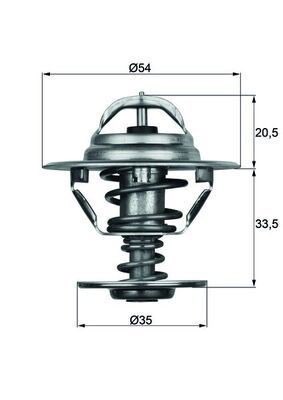 Mahle TX 8 88D Thermostat