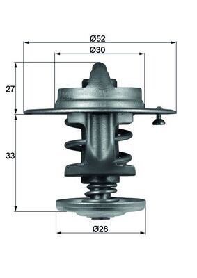 Mahle TX 80 83 Thermostat