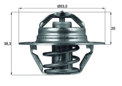 Mahle TX 88 88D Thermostat
