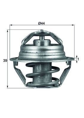 Mahle TX 90 87D Thermostat