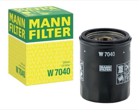 Mann-Filter W 7040 Oil Filter, photo 3