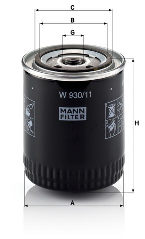 Mann-Filter W 930/11 Oil Filter