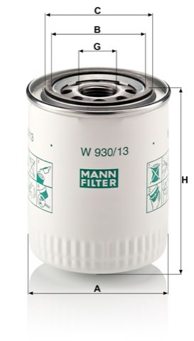 Mann-Filter W 930/13 Oil Filter
