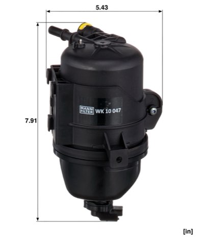 Mann-Filter WK 10 047 Fuel Filter, photo 2