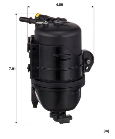 Mann-Filter WK 10 050 Fuel Filter, photo 2