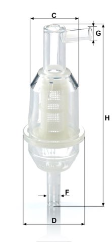 Mann-Filter WK 31/11 (10) Fuel Filter, photo 2