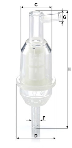 Mann-Filter WK 31/5 Fuel Filter, photo 2