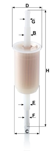 Mann-Filter WK 32 Fuel Filter, photo 2