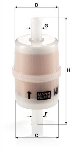 Mann-Filter WK 32/7 Fuel Filter