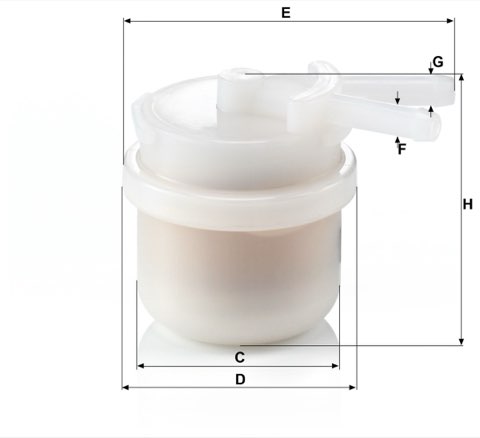 Mann-Filter WK 42/10 Fuel Filter