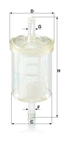 Mann-Filter WK 43/13 Fuel Filter, photo 2