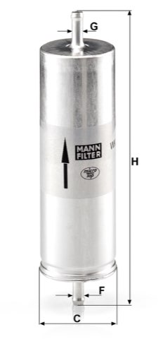 Mann-Filter WK 516 Fuel Filter