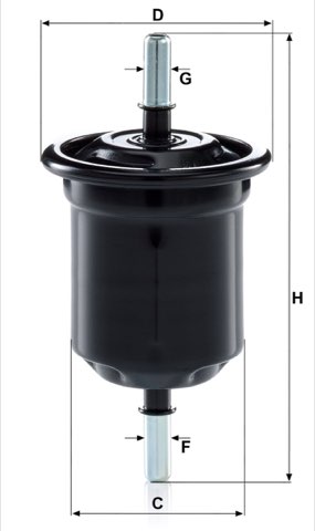Mann-Filter WK 6013 Fuel Filter