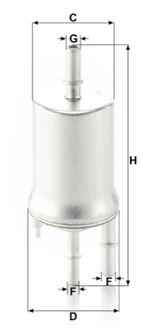 Mann-Filter WK 6015 Fuel Filter, photo 2
