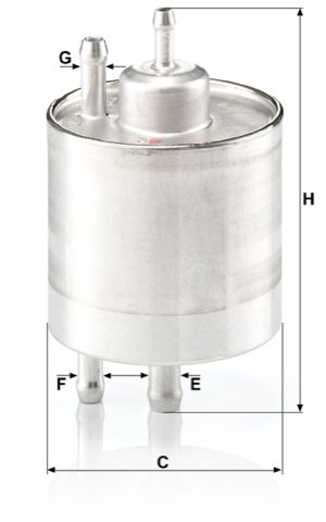 Mann-Filter WK 711/1 Fuel Filter, photo 2