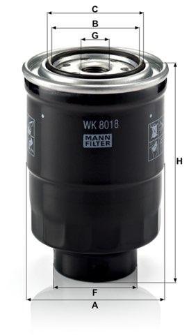 Mann-Filter WK 8018 x Fuel Filter