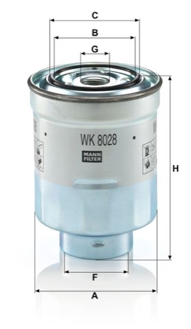Mann-Filter WK 8028 z Fuel Filter