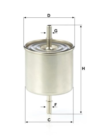 Mann-Filter WK 8046 Fuel Filter