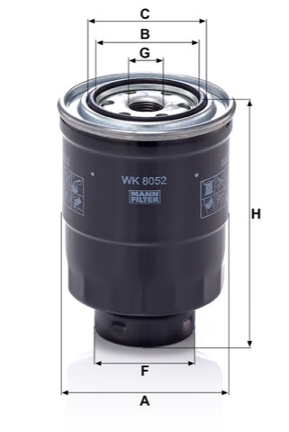 Mann-Filter WK 8052 z Fuel Filter