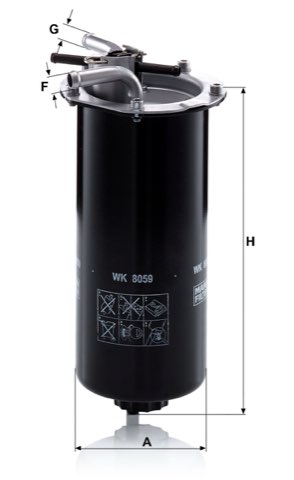 Mann-Filter WK 8059 Fuel Filter