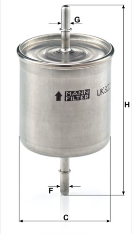 Mann-Filter WK 822/2 Fuel Filter