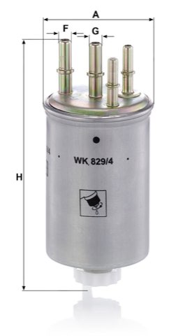 Mann-Filter WK 829/4 Fuel Filter, photo 2