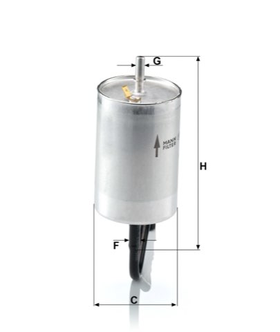 Mann-Filter WK 832/1 Fuel Filter, photo 2