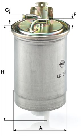 Mann-Filter WK 841 Fuel Filter