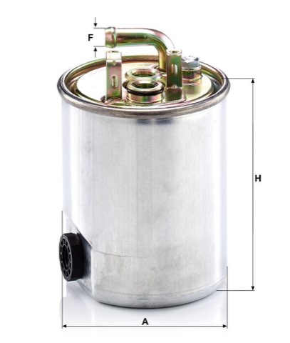 Mann-Filter WK 842/18 Fuel Filter, photo 2