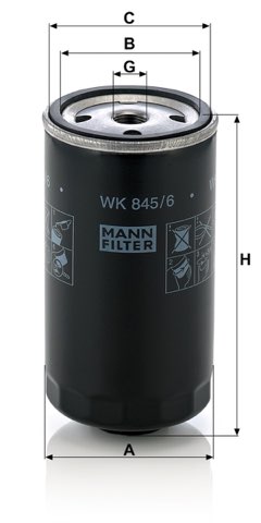 Mann-Filter WK 845/6 Fuel Filter