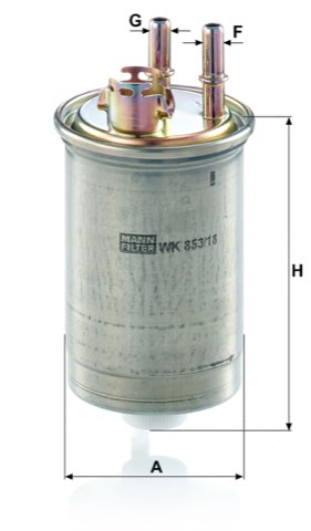 Mann-Filter WK 853/18 Fuel Filter