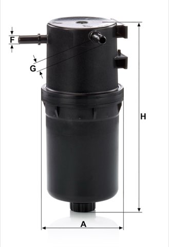 Mann-Filter WK 9016 Fuel Filter