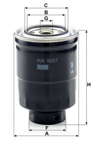 Mann-Filter WK 9057 z Fuel Filter