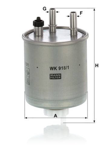 Mann-Filter WK 918/1 Fuel Filter