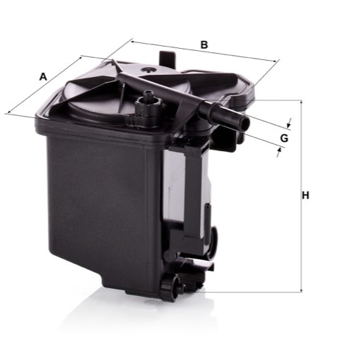 Mann-Filter WK 939/2 z Fuel Filter