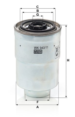 Mann-Filter WK 940/11 x Fuel Filter