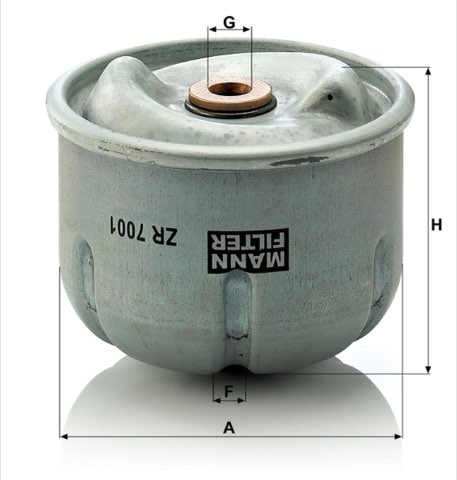 Mann-Filter ZR 7001 Oil Filter, photo 2